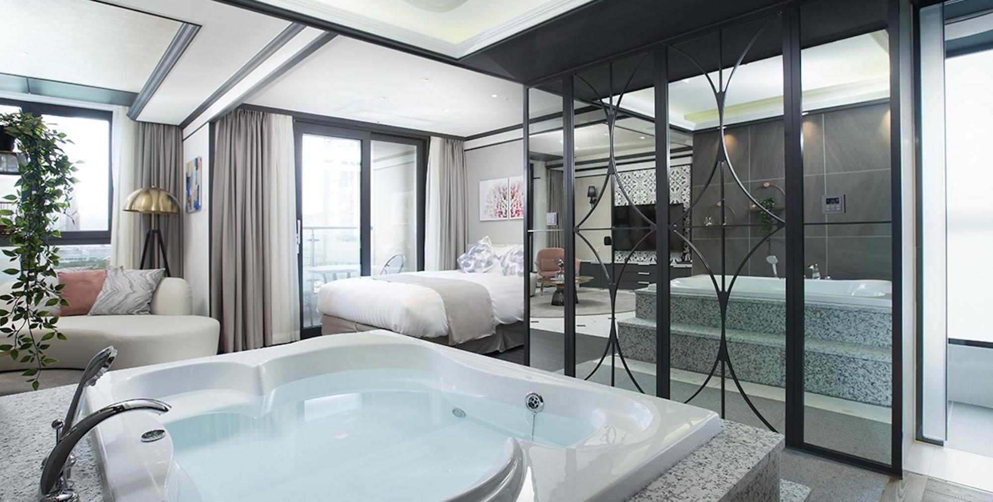 Utop Boutique Hotel&Residence Gwangju Metropolitan City Exteriör bild